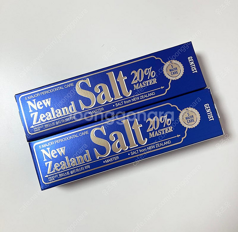 아모레퍼시픽 젠티스트 솔티 마스터 치약 150g *2개...--0