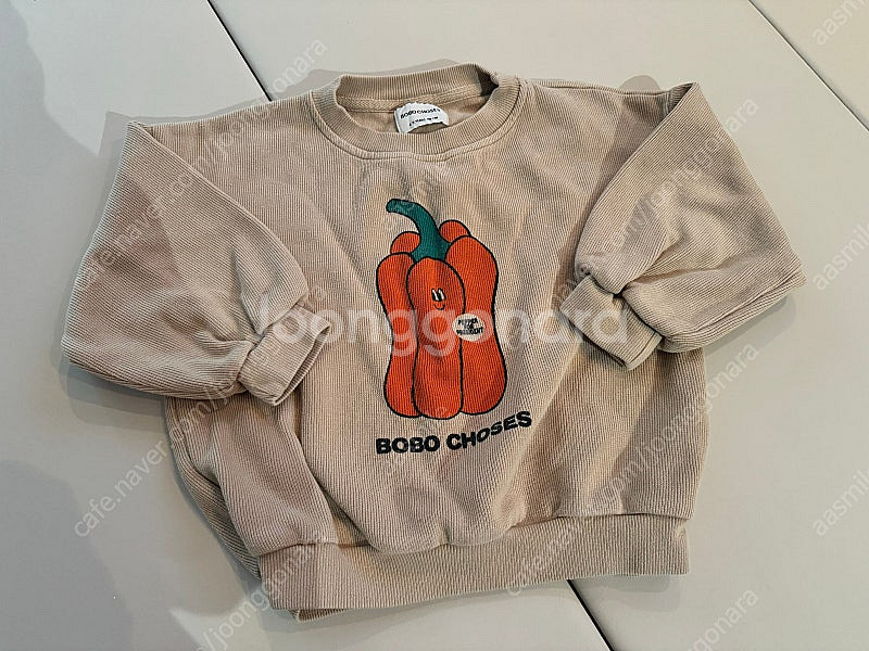 보보쇼즈 파프리카 맨투맨 4-5T 110cm--0