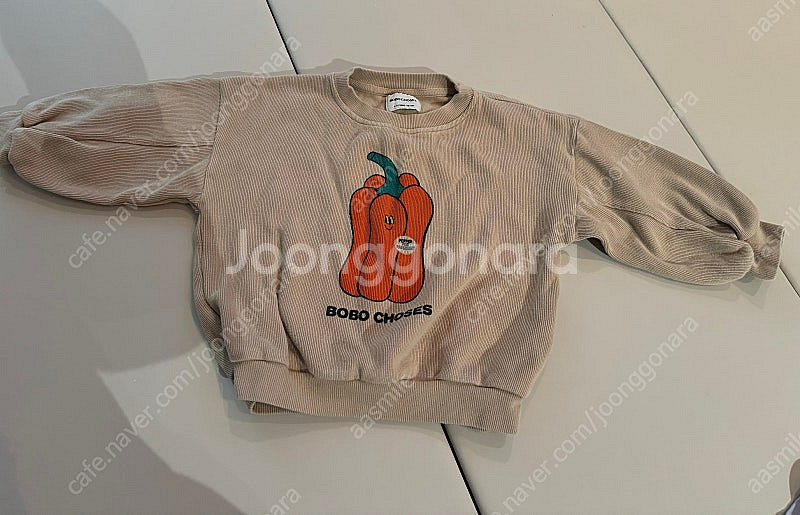보보쇼즈 파프리카 맨투맨 4-5T 110cm--1