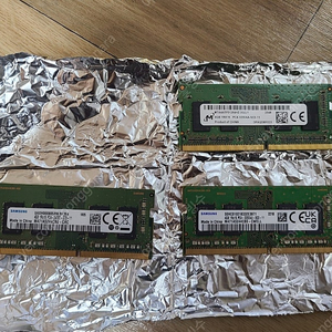 노트북 메모리 DDR4 4기가 3장