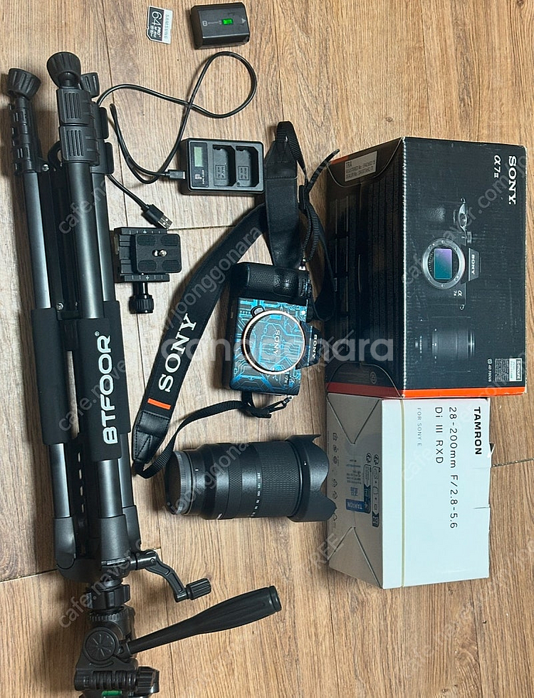 SONY A7M3 + 탐론28200+삼각대+퀵플레이트+...--6
