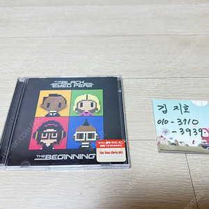 블랙아이드피스 THE BLACK EYED PEAS THE BEGINNING 딜럭스 버전 CD 중고 팝니다.