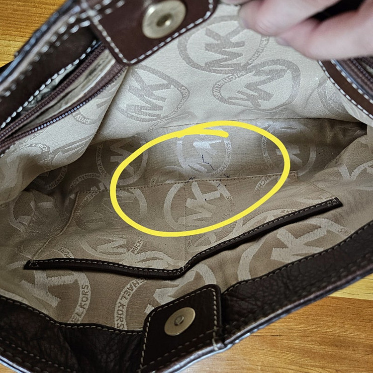 Michael kors 마이클코어스 천연가죽 핸드백 도트백 가방 이미지