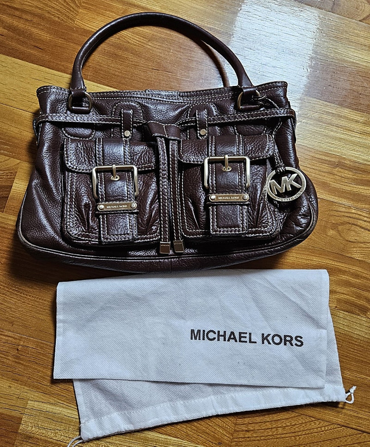 Michael kors 마이클코어스 천연가죽 핸드백 도트백 가방 이미지