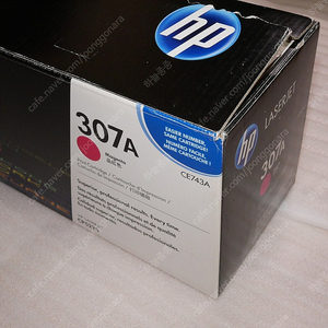 hp CE743A 307A 빨강 정품 토너 팝니다