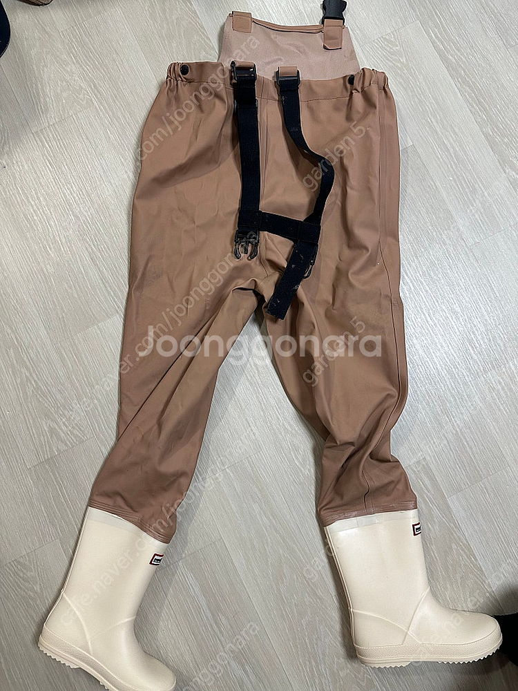아동 갯벌 해루질 가슴장화 팝니다--0