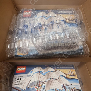 LEGO 10210 정부군함 칼박 + 카톤 박스 + 추가 대포 4개