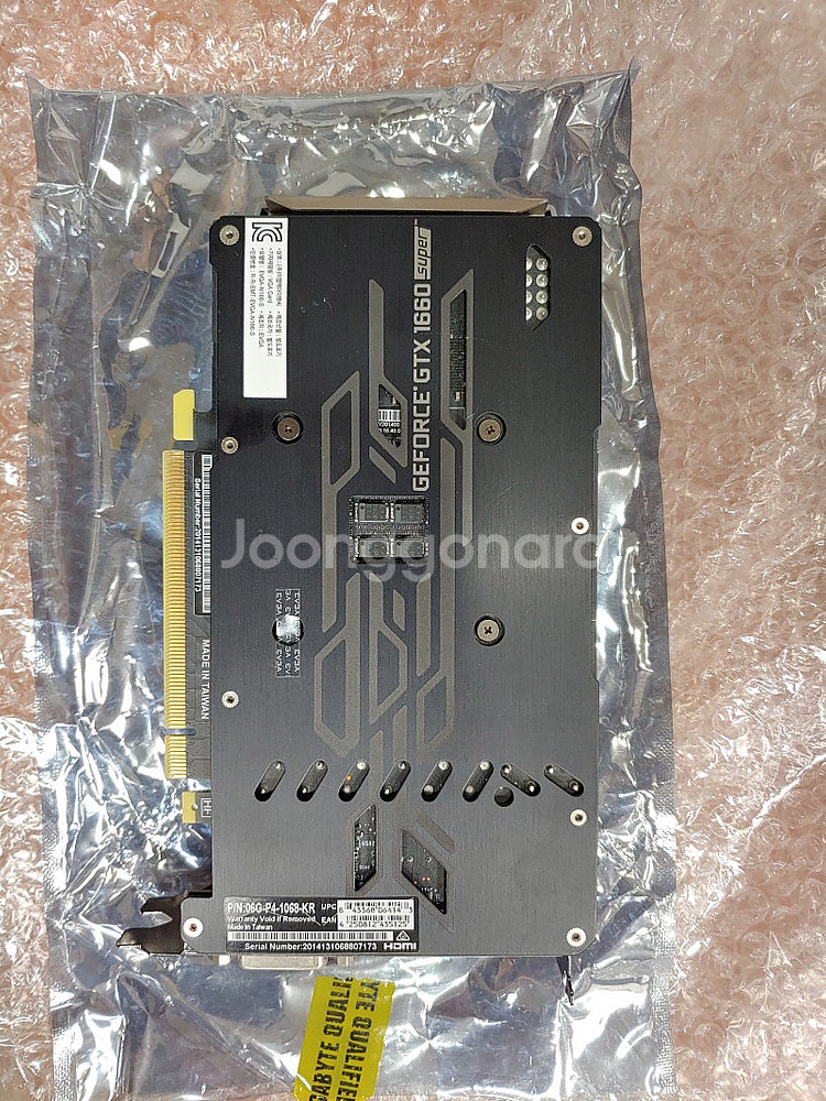 EVGA 지포스 GTX1660 SUPER--1