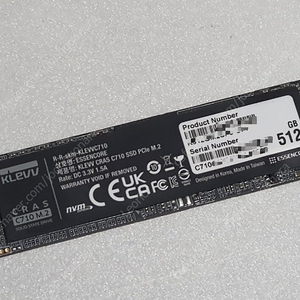 KLEVV C710 M.2NVMe SSD 512GB