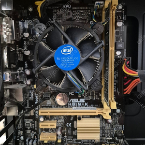 CPU I5-4696 / ASUS H81M-K / RAM 8G