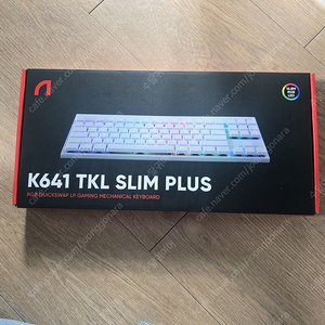 <판매> 앱코 K641 tkl slim plus(텐키리스) 청축