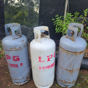 LPG 가스통 유효기간 지난거 각 10000원씩