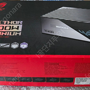 ASUS ROG THOR 1600T 파워 본체 새제품 판매 합니다