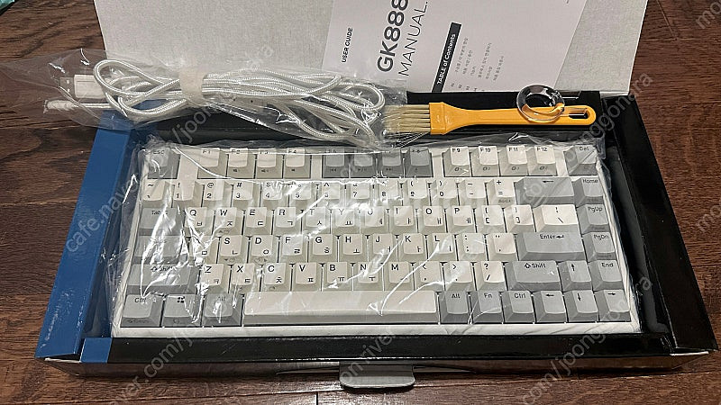 한성 무접점 키보드 GK888B 한무무 50g--1