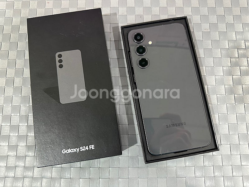 (풀박스 새상품) 갤럭시S24FE 256G 그라파이트 ...--2