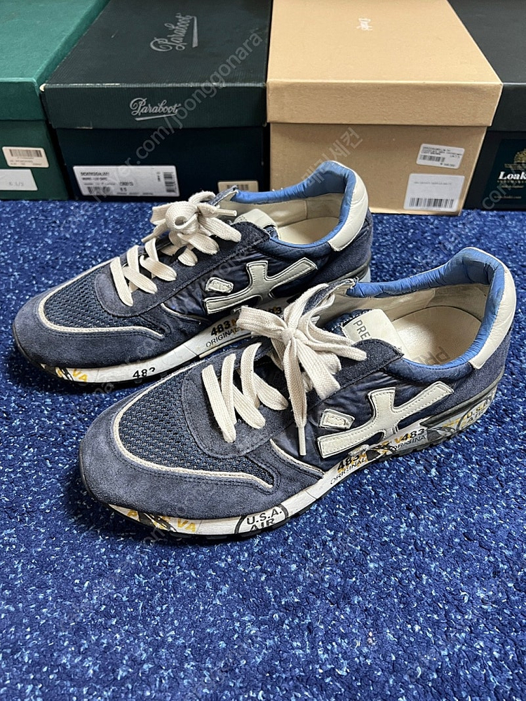 프리미아타 믹(네이비/화이트, 40) 팝니다. 이미지