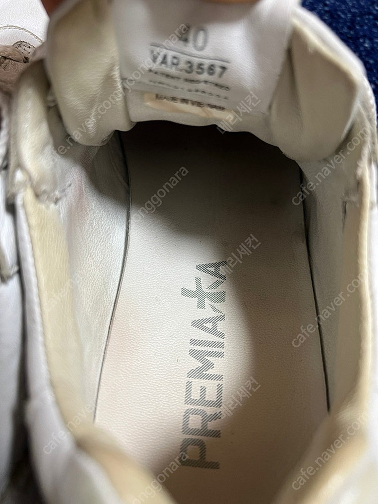 프리미아타(더티화이트, 40) 스니커즈 팝니다. 이미지