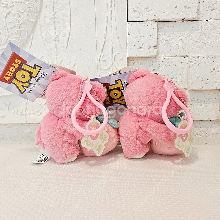 토이스토리 랏소 베어 키링 가방고리 곰 인형--1