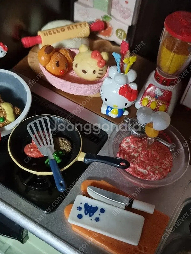 일괄)산리오 리멘트 헬로키티 키티 요리가 좋아 단종 식...--1