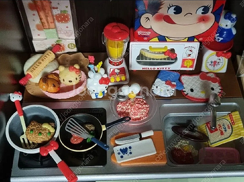 일괄)산리오 리멘트 헬로키티 키티 요리가 좋아 단종 식...--2