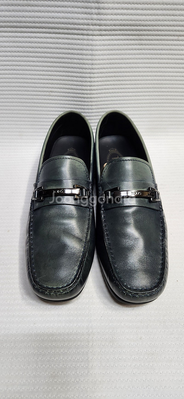 TODS 토즈 시티 고미노 드라이빙 로퍼 7반 사이즈 ...--0