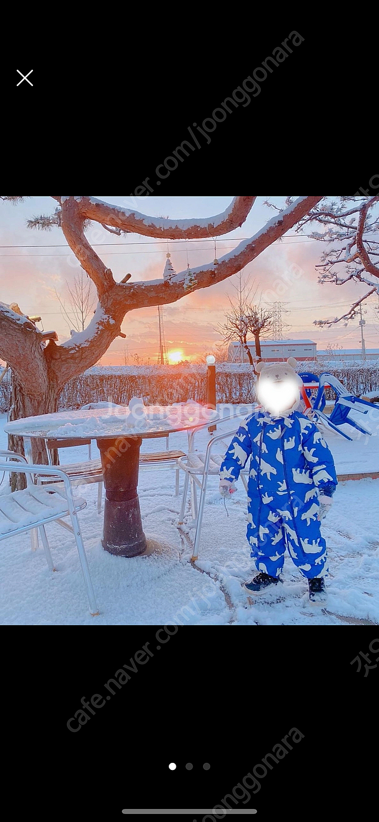 Ticket to heaven 오버롤 방한복 스키복90--0