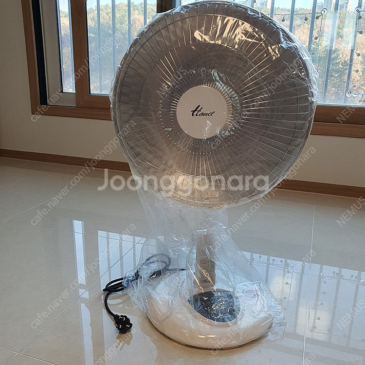 한일 선풍기형 전기히터--0