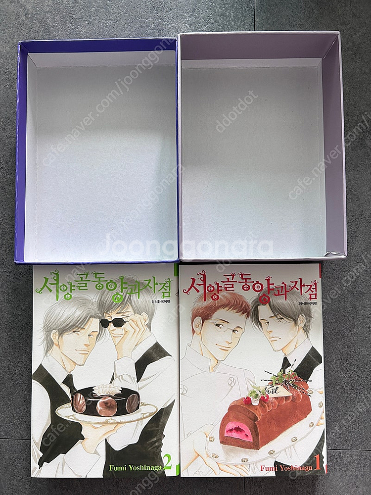 서양골동양과자점 박스 세트--2