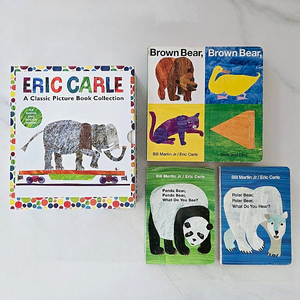 Eric Carle 에릭칼 Bear 보드북 3권 + 클래식픽쳐북 6권세트 유아 영어 원서 * 새상품급 *