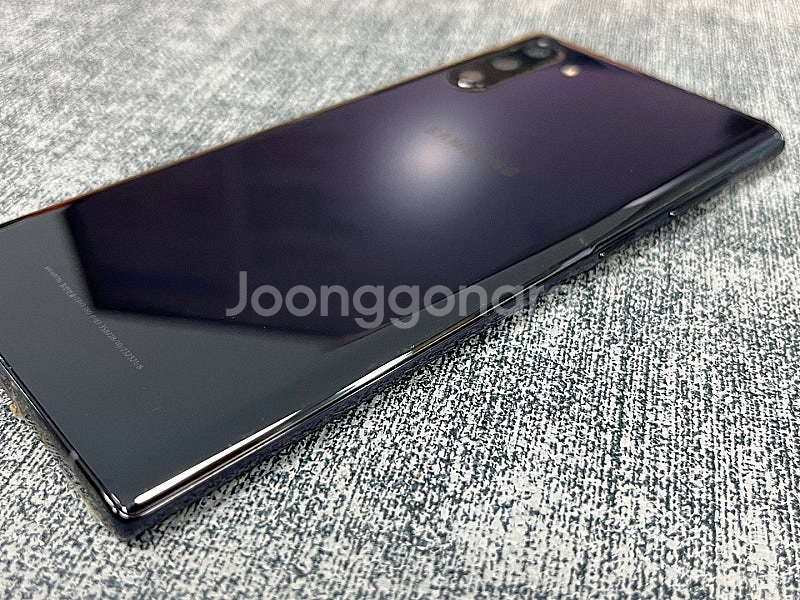 갤럭시 노트10 5G 블루 256G 미파손 외관A급 2...--5