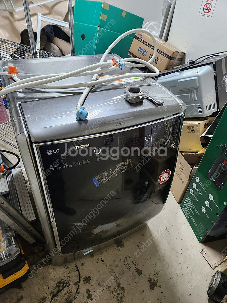 LG 트롬 세탁기 21kg 팝니다--0