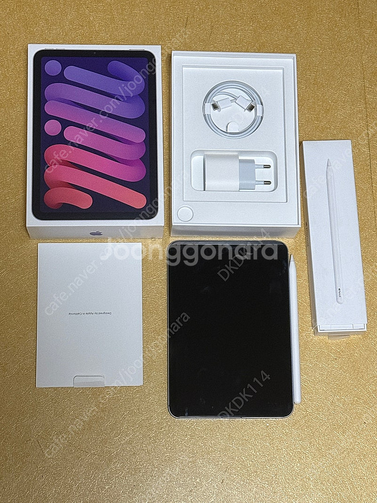 [팝니다] 아이패드 미니6 퍼플 64GB 셀룰러 + 애...--0