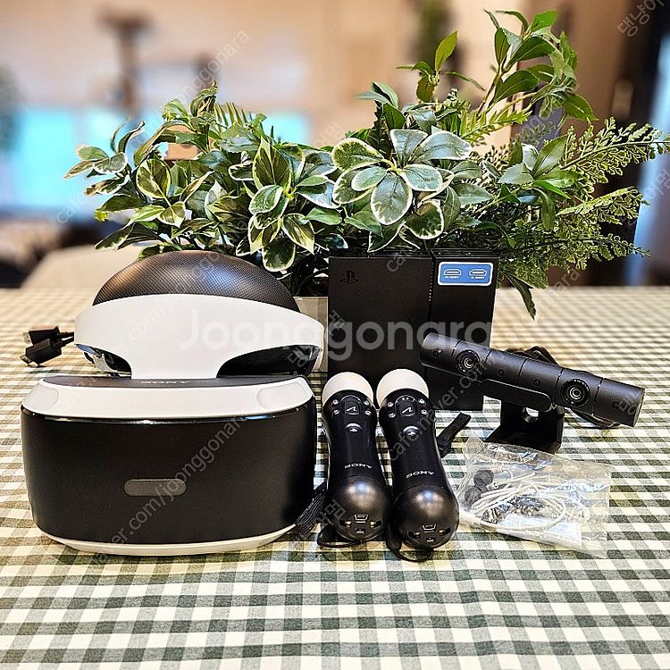 PS4 VR 1세대 [vr헤드셋+vr카메라+무브봉+타이...--0