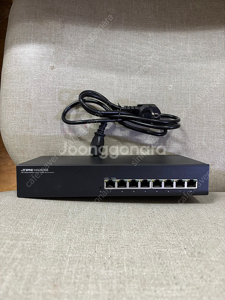 Iptime hg25008 스위칭 허브 팝니다--1