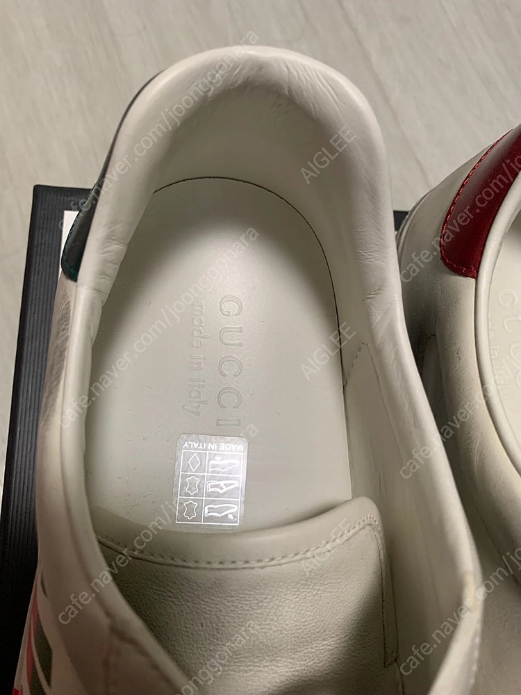 구찌 GUCCI 에이스 블레이드 9.5uk(285) 신품급 이미지