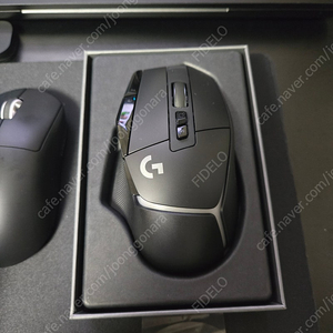 G502 x plus 이메이션 충전독 포함 1분 사용 판매