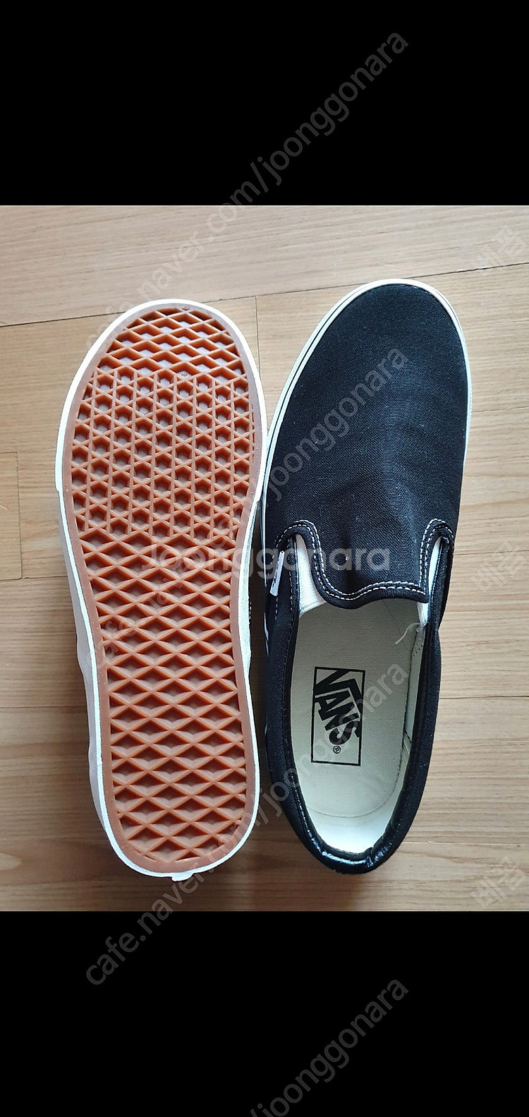 반스 슬립온 블랙(260)--2