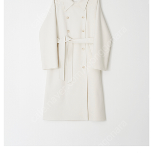 더위시 리즈 leeds 핸드메이드 코트 Leeds eve handmade coat 아이보리 롱 새상품