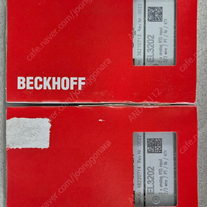 BECKHOFF PLC EL3202 미사용 A급 2개 7만원