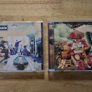 CD 음반 oasis 오아시스 앨범 2장