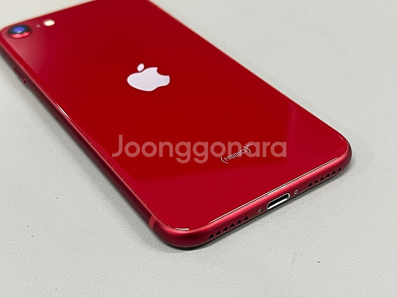 (새상품급) 아이폰SE3 레드 128G 배터리 92% ...--7