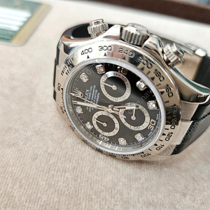 로렉스 데이토나 18k 화이트골드 8p 오리지널 다이아 (ROLEX DAYTONA 18K GOLD 116519)