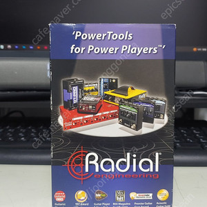 Radial Reamp 신품 팝니다.