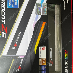 가격인하. g.skill ddr5-8000 cl40 48g(24g 2개) 서린정품 실버색상 판매합니다.