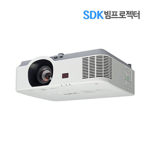 중고빔프로젝터 179,000원 NEC NP-P554u 5300안시 A급 상태최상 수원빔프로젝터 스크린골프 회의용 업소용 가정용 택배 직거래 설치 가능