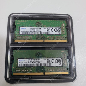 노트북용 삼성 ddr4 3200 8기가램 2개 일괄판매 합니다