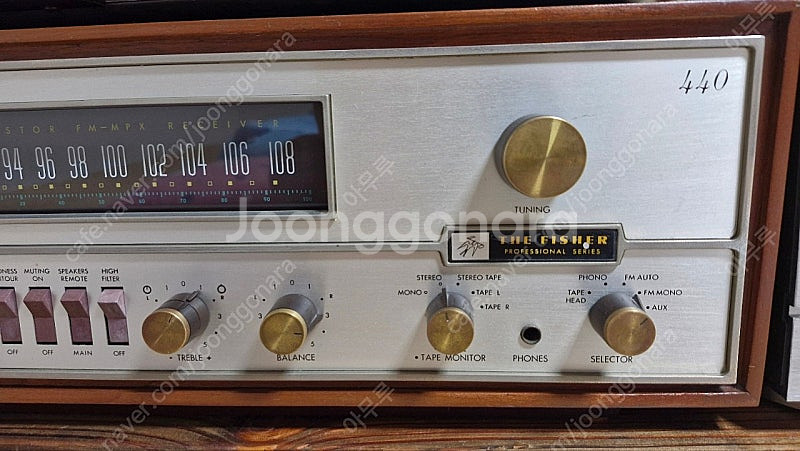 Fisher 440(피셔 440)앰프 판매합니다..--1