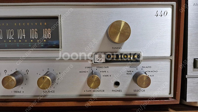 Fisher 440(피셔 440)앰프 판매합니다..--6