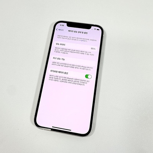 아이폰 12 256기가 배터리95% 37.5만원 판매합니다 무잔상깔끔컨디션