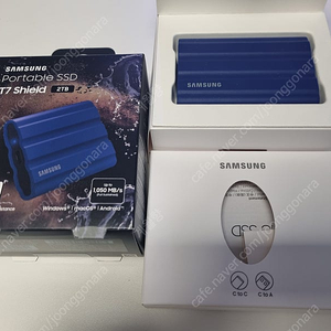 삼성 외장 SSD T7 쉴드 2TB 팝니다.